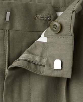 Men's Slim-Fit Linen-Lyocell-Blend Pants