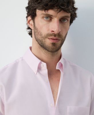 Men's Cotton Regular-Fit Oxford Shirt