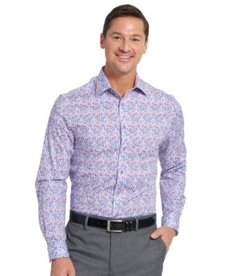 Men's Brighton Floral Print Dress Shirt