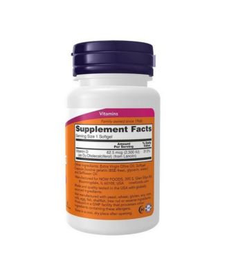 Vitamin D3,2500 IU,180 Softgels