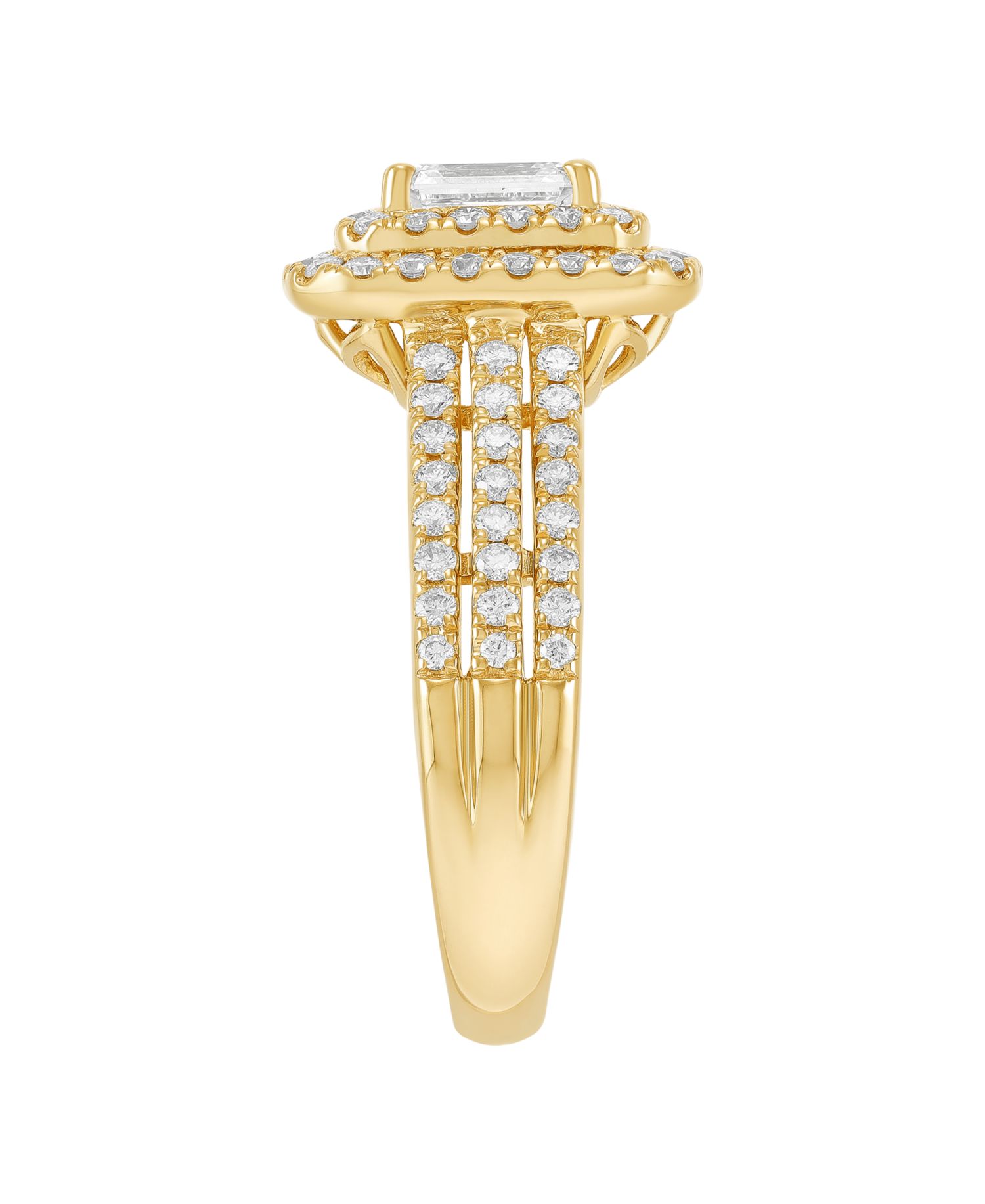 Macy's Diamond Engagement Ring (1-1/2 ct. t.w.) in 14k Gold
