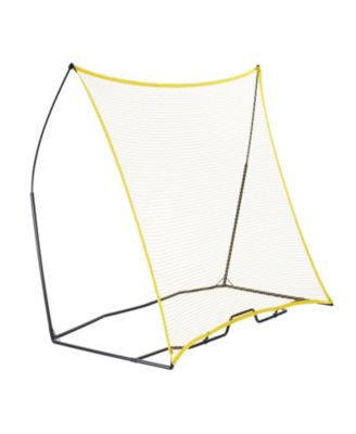 7 x 7 Ft Soccer Rebounder Net with Carry Bag