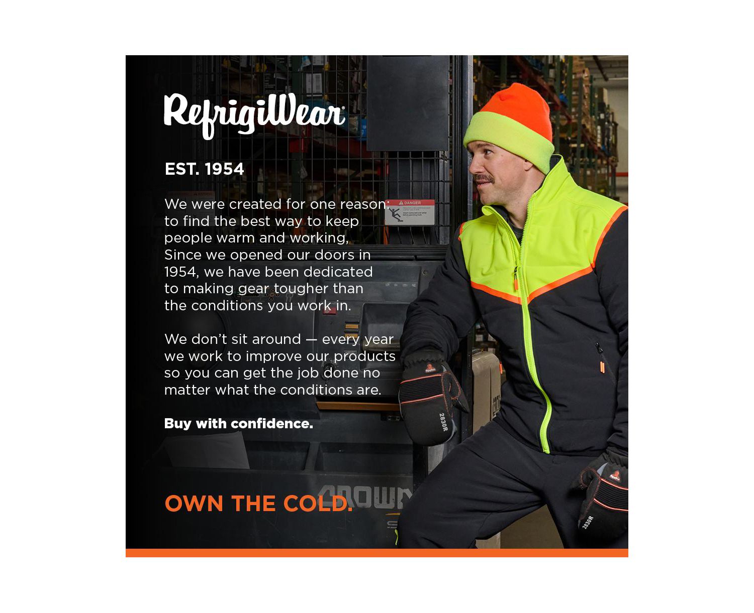 Men's HiVis Reversible Knit Cap