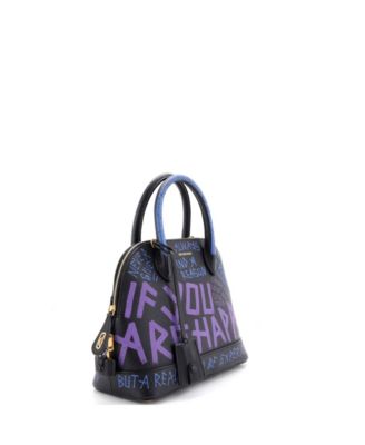 Small Graffiti Ville Bag Leather