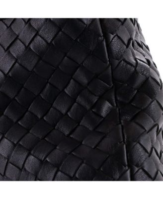 Shoulder Briefcase Intrecciato Leather