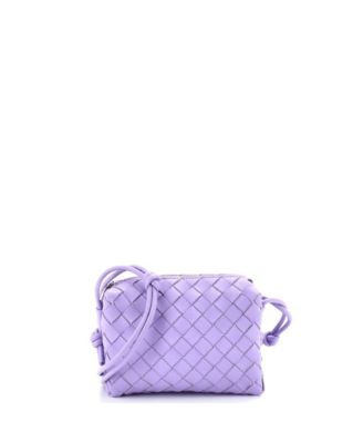 Mini Loop Crossbody Bag Intrecciato Nappa