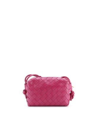 Mini Loop Crossbody Bag Intrecciato Nappa