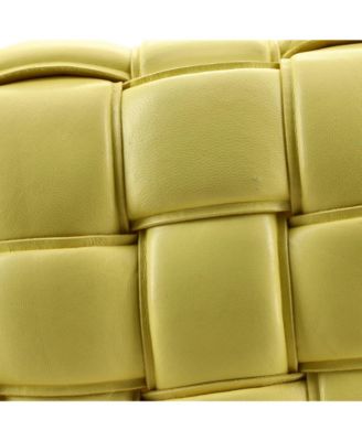 Cassette Crossbody Bag Padded Maxi Intrecciato Leather