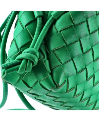 Small Loop Crossbody Bag Intrecciato Nappa