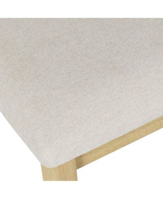 Beck Contemporary Upholstered Split Back Dining Chair (Set of 2)