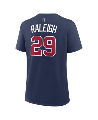 Women's Cal Raleigh Navy USA Baseball 2026 World Baseball Classic Name & Number T-Shirt
