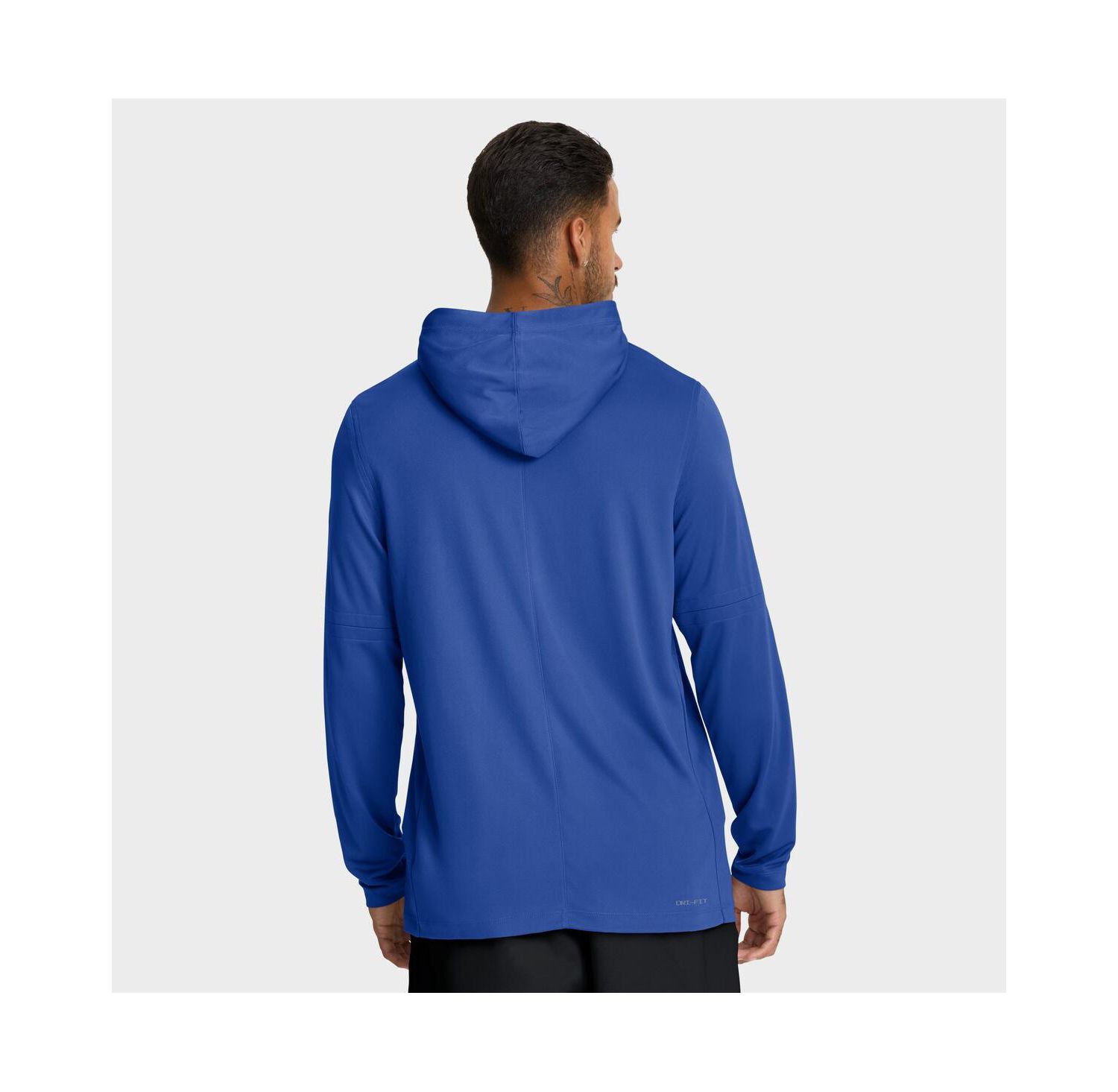 Men's Royal Florida Gators Dugout Dri-FIT Long Sleeve Hooded T-Shirt
