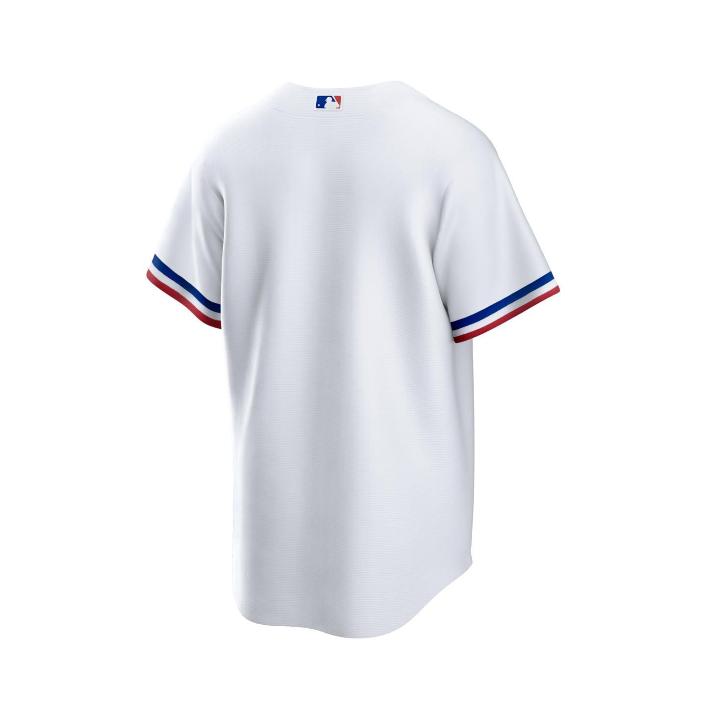 Мужской топ Nike White Texas Rangers Home Big & Tall Replica Jersey — фото 2