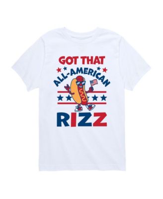Boys' 8-20 All American Rizz Hotdog Short-Sleeve Graphic T-Shirt