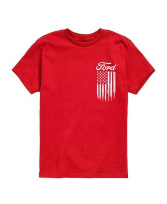 Boys' 8-20 Ford Logo Americana Short-Sleeve Graphic T-Shirt