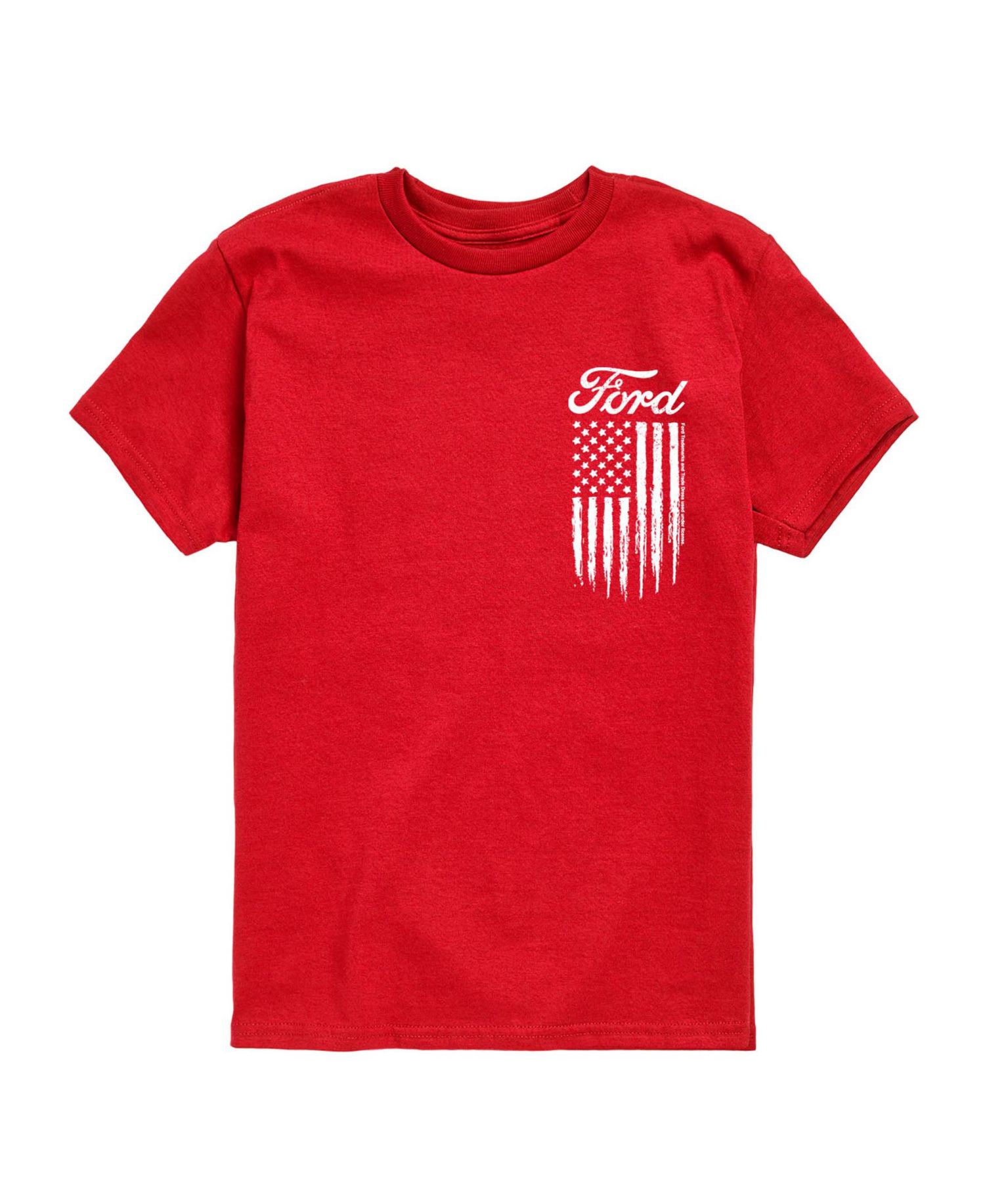 Boys' 8-20 Ford Logo Americana Short-Sleeve Graphic T-Shirt