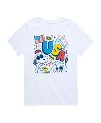 Boys' Toddler 2T-5T Americana Doodles Short-Sleeve Graphic T-Shirt