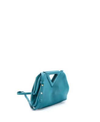 Small Point Shoulder Bag Leather
