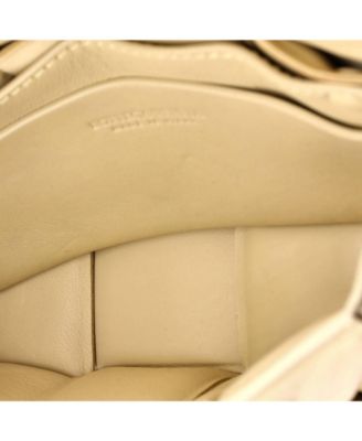 Cassette Belt Bag Padded Intrecciato Leather