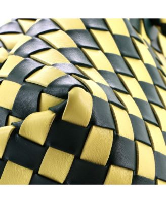 Bicolor Andiamo Top Handle Bag Intrecciato Nappa