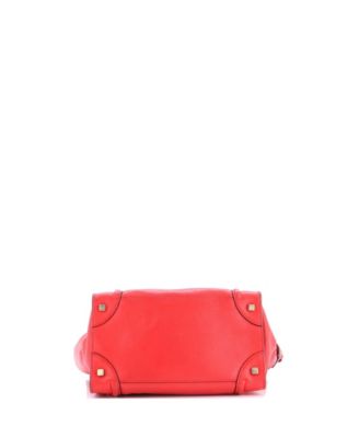 Mini Luggage Bag Grainy Leather