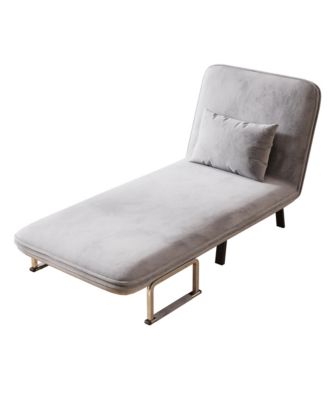 Tri-Fold Sofa Bed with Adjustable Backrest