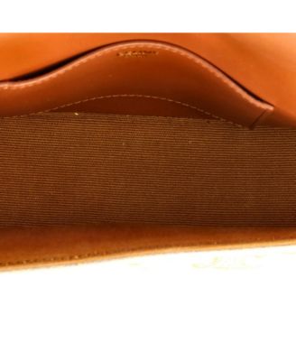 Tabou Clutch with Strap Triomphe Coated Canvas