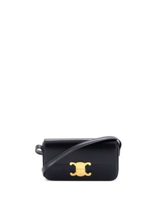 Triomphe East-West Shoulder Bag Smooth Calfskin