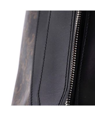 Large Romy Shoulder Bag Triomphe Coated Canvas