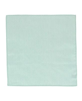 Men's Churchill Chambray 12-Inch Polka Dot Linen Blend Pocket Square