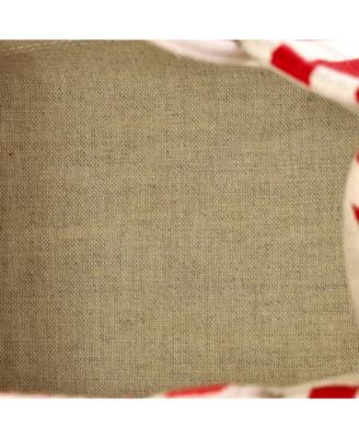 Small Cabas Thais Tote Triomphe Striped Canvas