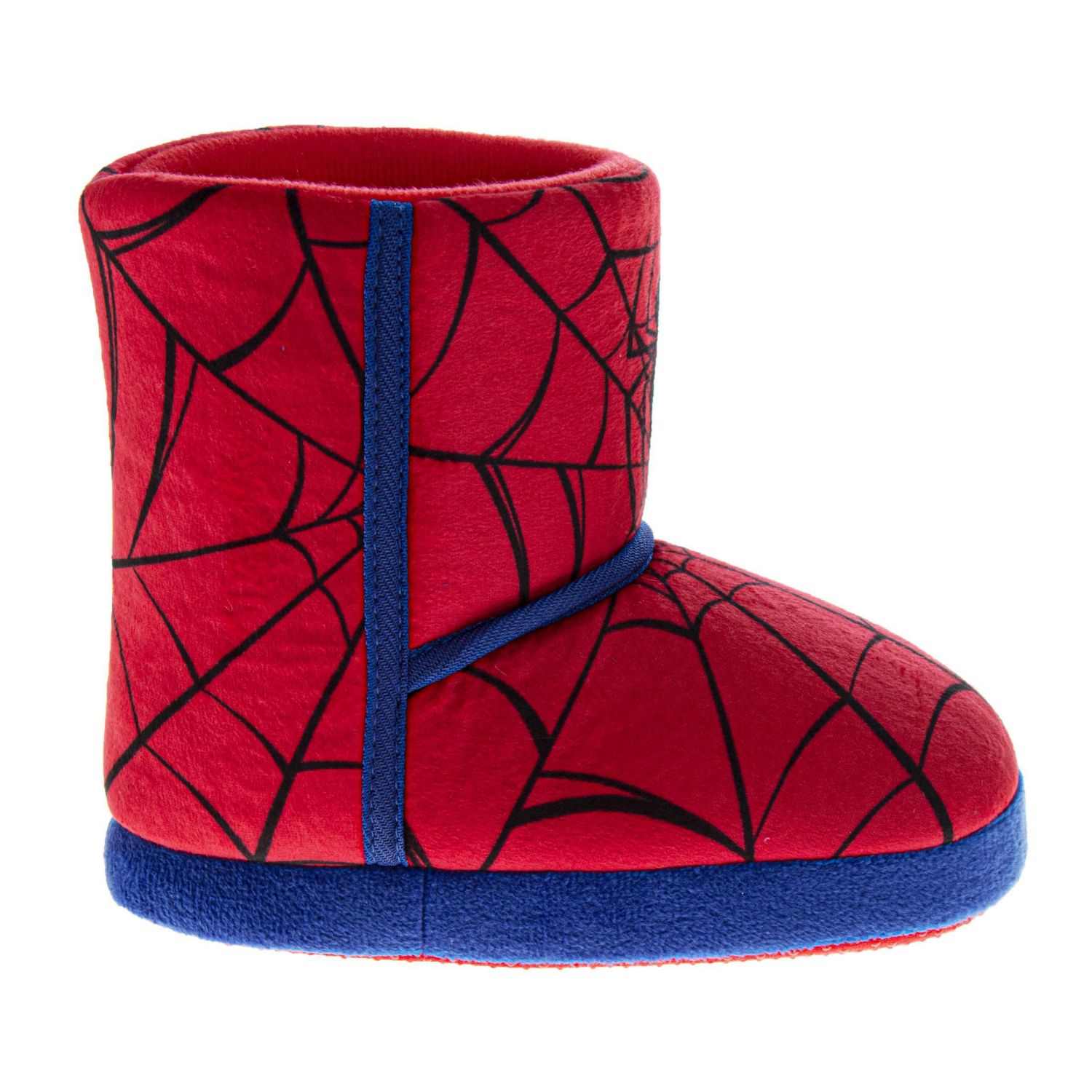 Spiderman Kids' Slippers Cozy, Plush, and Fun House Footwear Toddler Little Kid