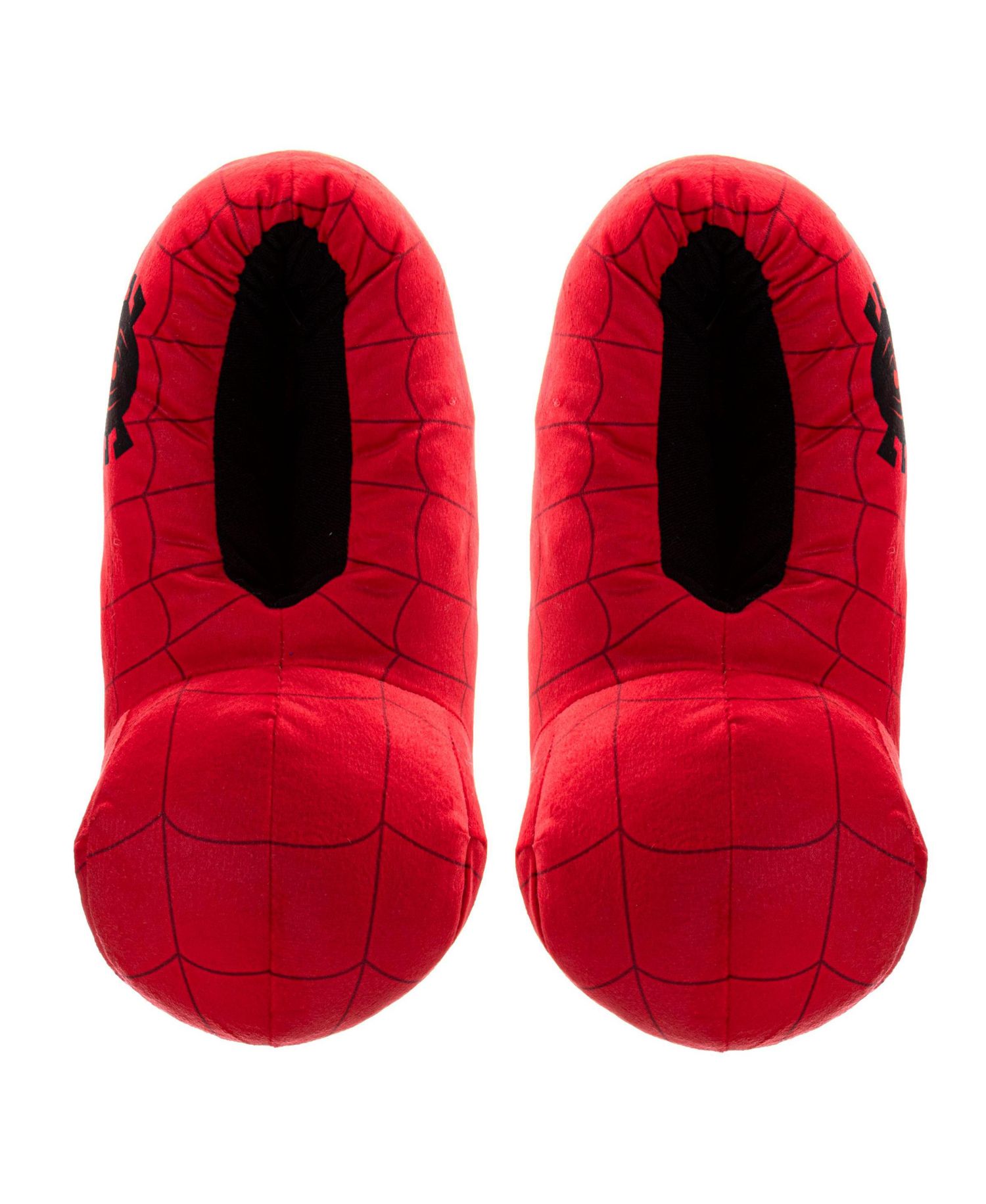 Spiderman Kids' Slippers Cozy, Plush, and Fun House Footwear Toddler Little Kid