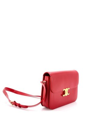 Medium Triomphe Shoulder Bag Smooth Calfskin