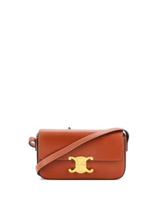 Triomphe East-West Shoulder Bag Smooth Calfskin