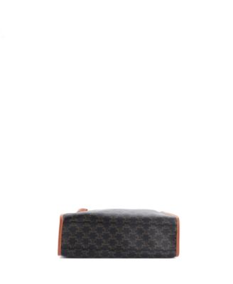 Mini Horizontal Cabas Tote Triomphe Coated Canvas