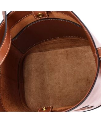Small Cuir Triomphe Bucket Bag Leather
