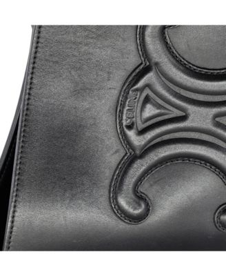 Small Cuir Triomphe Bucket Bag Leather