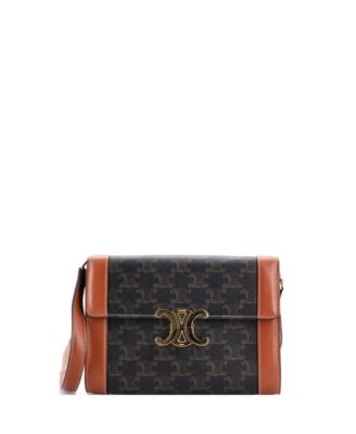 Small Triomphe Crossbody Bag Triomphe Coated Canvas