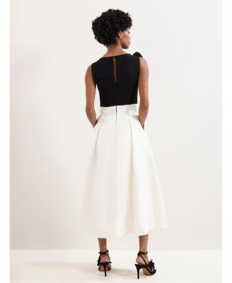 Women's Perla Satin Midi Dress