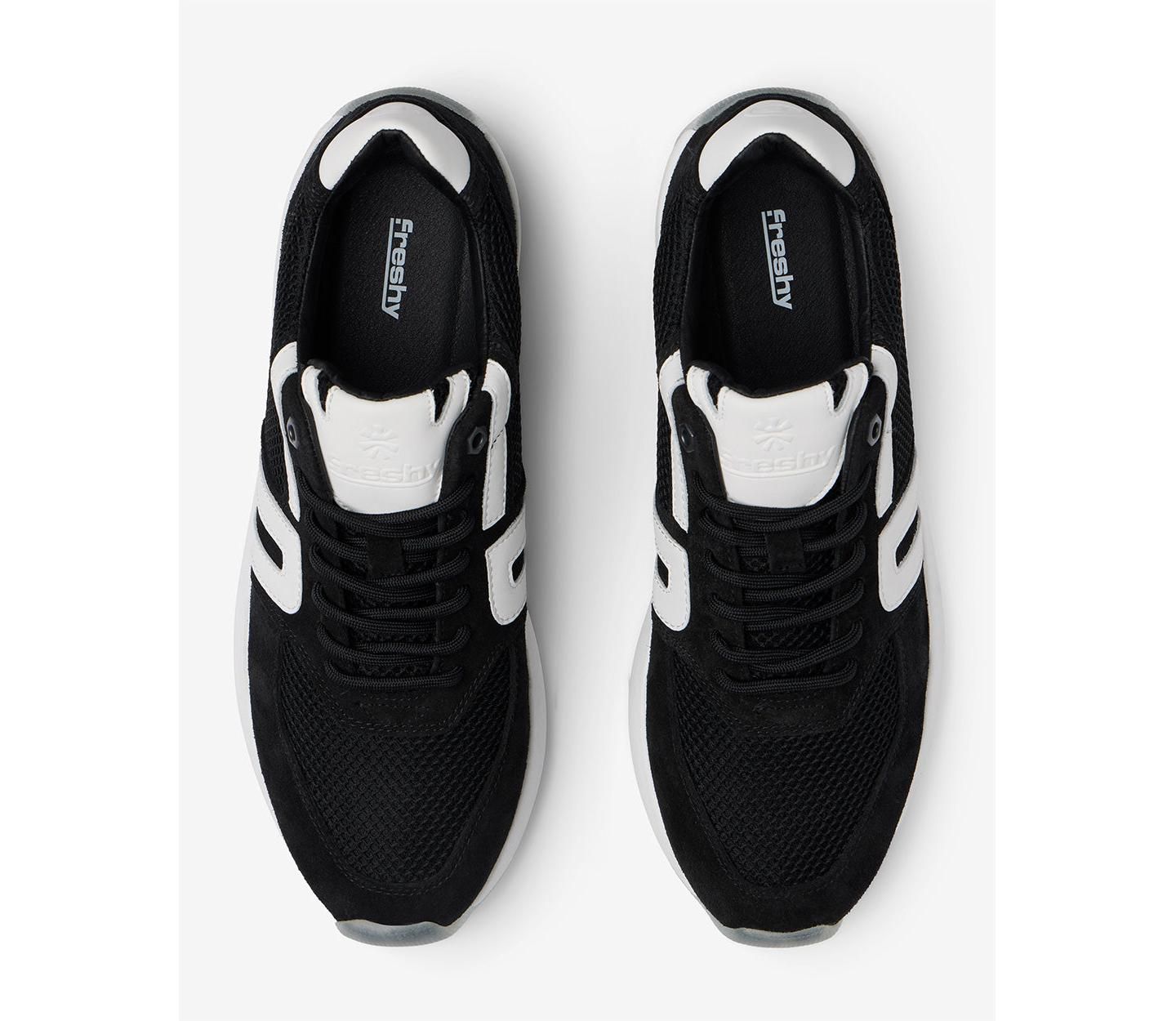 Мужские кроссовки FRESHY Brites+ Signature Series, цвет: Чёрный / Белый — фото 7