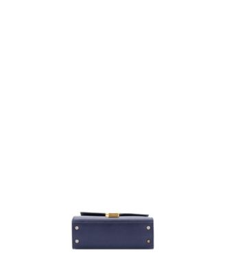 Mini Cassandra Top Handle Bag Leather