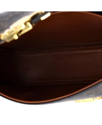 Triomphe East-West Shoulder Bag Triomphe Coated Canvas