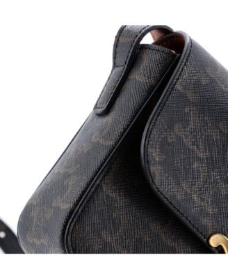 Nano Triomphe Shoulder Bag Triomphe Coated Canvas