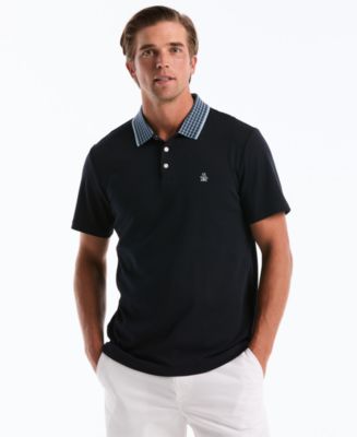Original Penguin Men's Cotton Interlock Short-Sleeve Polo Shirt