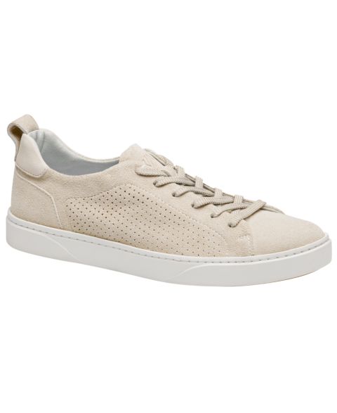 Мужские кроссовки Johnston & Murphy Ollie Lace-Up, цвет: Костяной замшевый