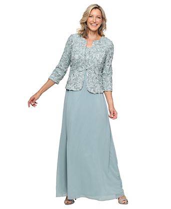 macys dress for wedding guest Women's 3/4 Sleeve Dresses Women's Maxi Wedding Guest Dresses