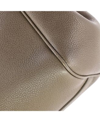 Small Folded Cabas Leather