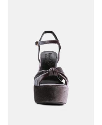 LIDDEL Womens Platform Heel Sandals