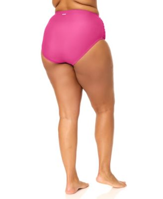 Plus Size Trendy Costa Full-Coverage Swim Bottoms